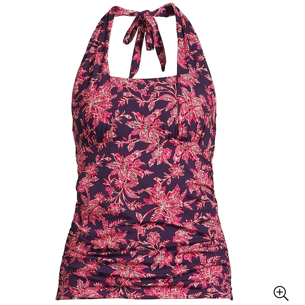 Lands end neck halter tankini - Picture 3 of 9